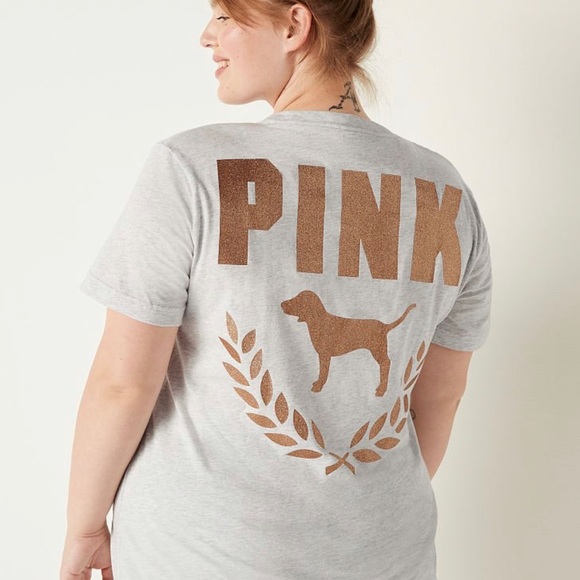 VS glittery campus tee - Picture 4 of 10